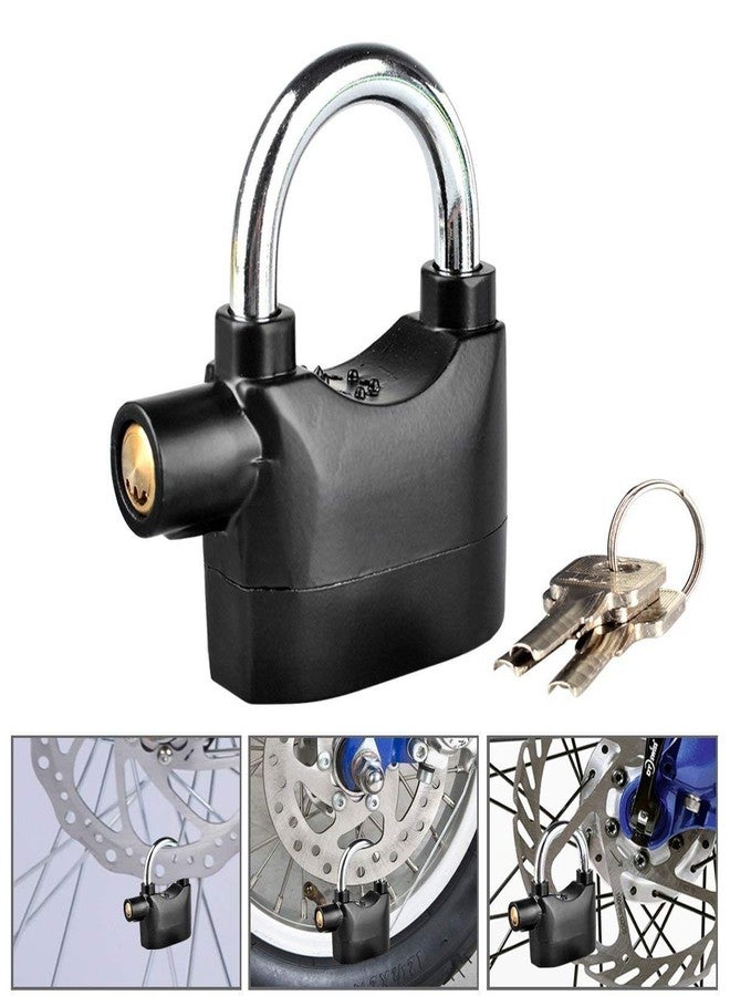 Rexmon Anti Theft Sensor Security Alarm Padlock Electronic Alarm Padlock for Main Door/Bike/Bicycle/Office/Shop with 110dB Alarm Pad Locks - Image 5